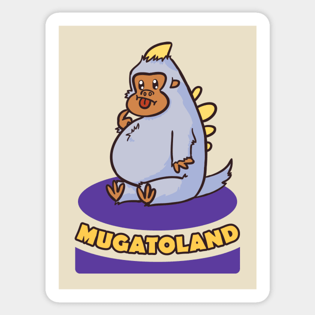 Mugatoland Sticker by krls